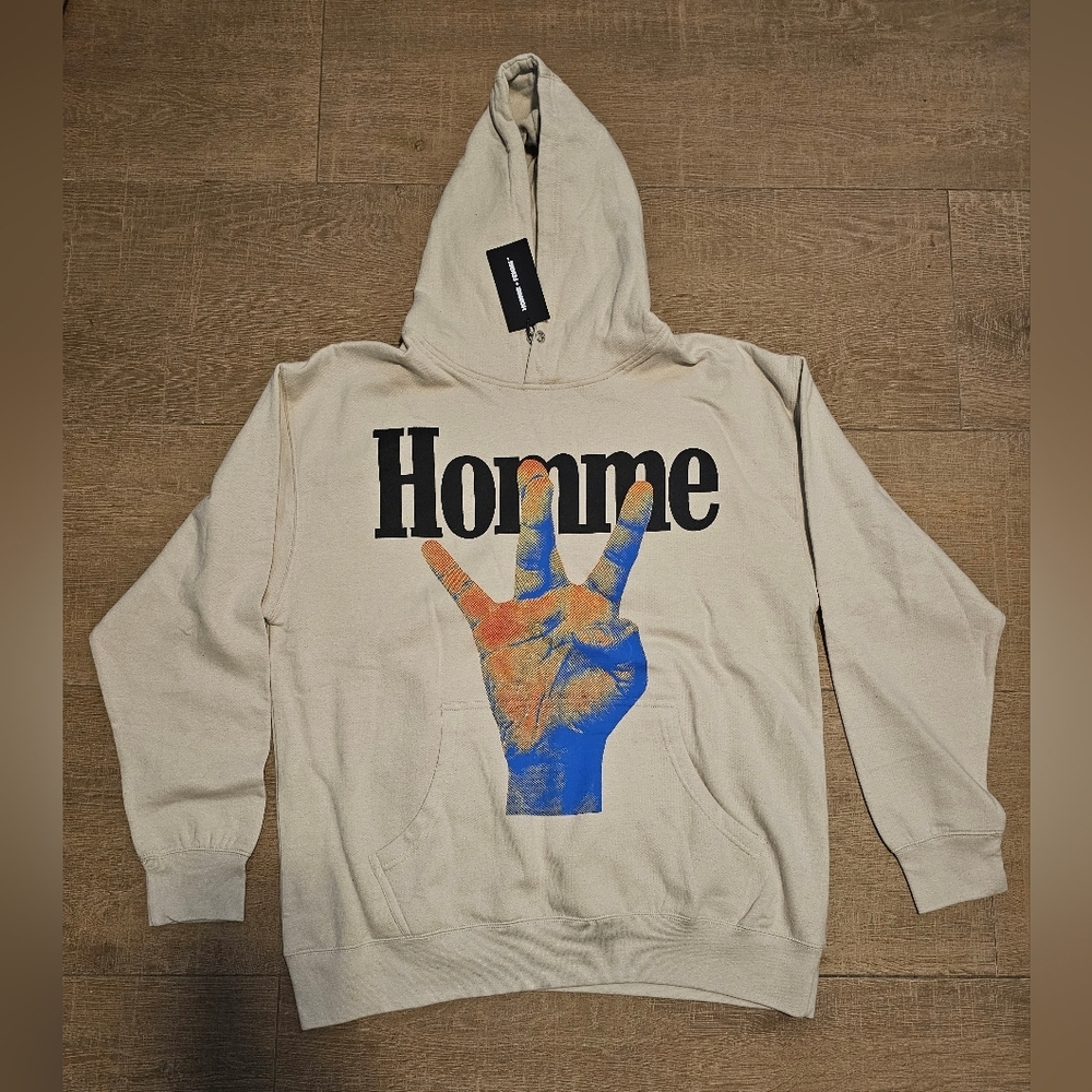 HOMME x FEMME LA HOODIE  "Twisted Fingers"